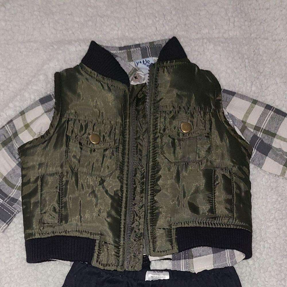 3 peice boys outfit